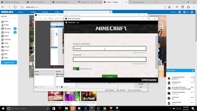 failed to verify username (tutorial) (version 1.12.1)
