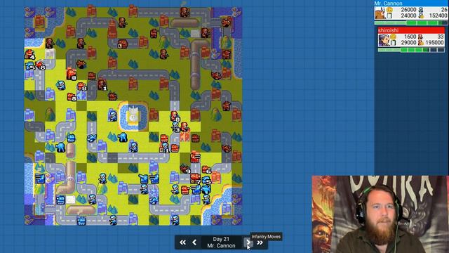 Advance Wars By Web - Grizzled war veterans fight until the very end - Starring Olaf and Eagle смотреть онлайн