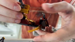 LEGO Ninjago Гоночный трансформируемый мотоцикл робот Соры 71792 Восстание Драконов
