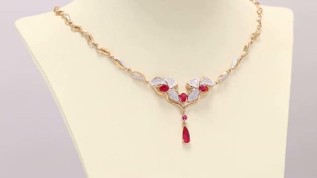 Золотое колье арт. 770117 смотреть онлайн