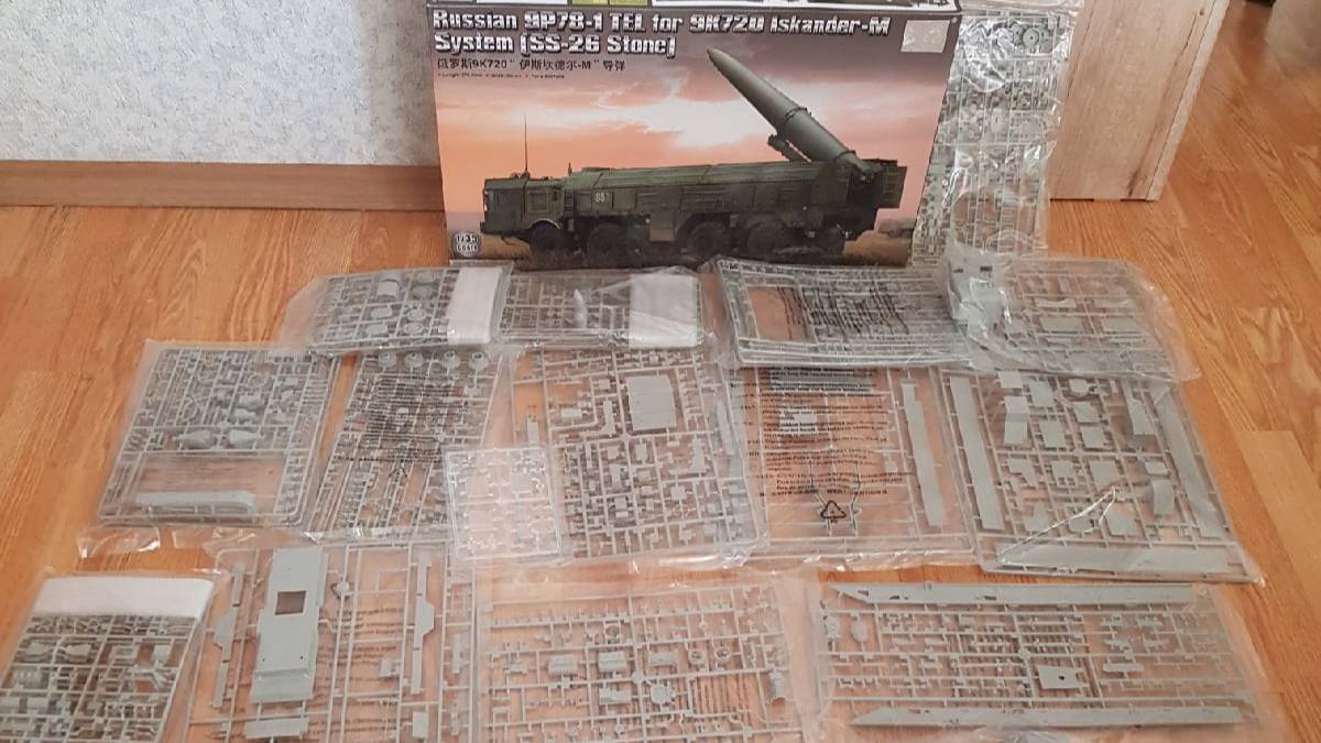 Обзор сборной модели ОТРК Искандер-М от Trumpeter в масштабе 1/35