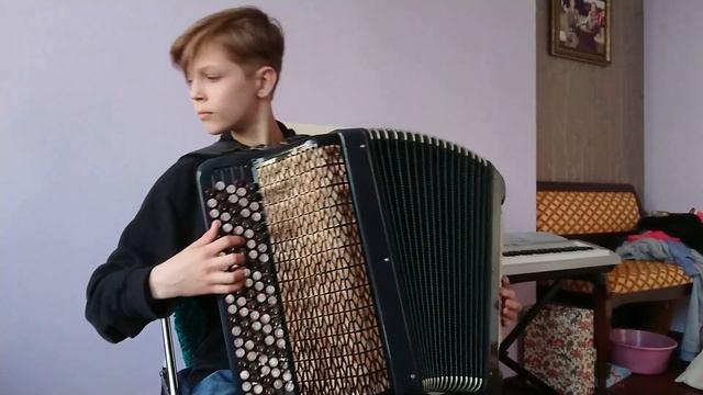 Баян ЮПИТЕР двухголосный, цельнопланочный смотреть онлайн