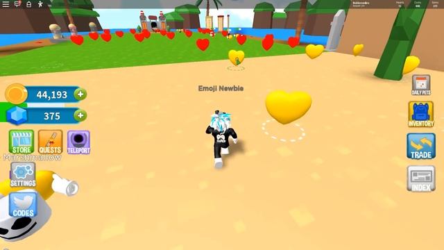 НОВЫЙ СИМУЛЯТОР ЭМОДЗИ! СЕКРЕТНЫЕ КОДЫ НА КРУТЫХ ПИТОМЦЕВ! Roblox ?Emoji Simulator смотреть онлайн