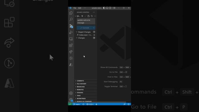 Undo Git commit + VS Code смотреть онлайн