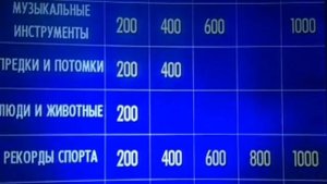 Своя игра. Хашимов - Грановская - Либер (26.12.2010)