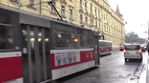 Трамваи в Праге | Trams in Prague | Tramvaje v Praze