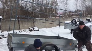 Каркас для тента на прицеп Трейлер Прораб