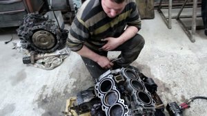 Жесткий стук в двигателе VQ35DE. Nissan Teana J31. Часть 1. Механическая часть. Ремонт.