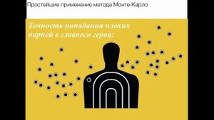 Что такое метод Монте-Карло простым языком (5м)