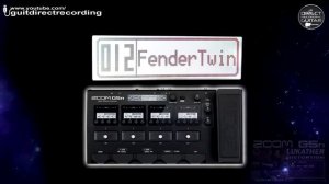 ZOOM G5n CLEAN Sound Fender Twin Reverb for Direct PA use or Direct Recordings FREE Settings