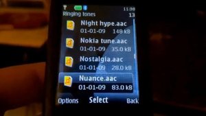 Nokia 6500s - Ringtones