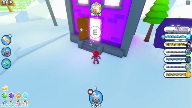 БЕСПЛАТНЫЕ ПОДАРКИ КВЕСТЫ И НОВЫЕ ХЬЮДЖ ПЕТЫ В PET SIMULATOR X ROBLOX смотреть онлайн