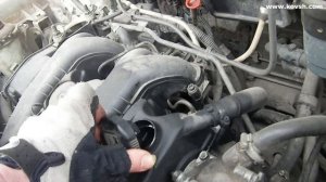 Стук поршня на холостых оборотах.