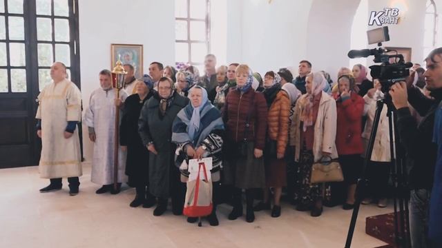Освещение Богородицерождественского храма в Б.Белыничах. Зарайск смотреть онлайн