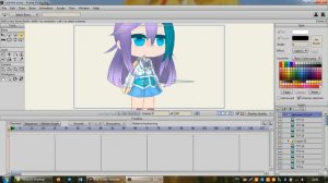 Туториал по анимации в Anime Studio Pro || создание костей || gacha club