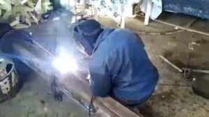 Варим сцепку для борон на Т150