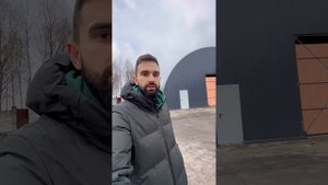 Строительство арочного ангара 15х51м теплый вариант