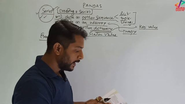 Python Class 12 IP | Chapter 1 | Part 4 | Making Series Object Using Dictionary | In Hindi
