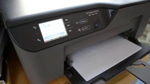 HP Deskjet 3070A test print (monochrome/fast print)