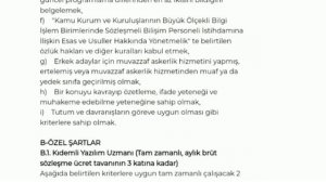 REKOR MAAŞ✔️34 BİN LİRA SAĞLIK BAKANLIĞI BÜNYESİNDE BİLİŞİM PERSONELİ ALIMI OLACAK✔️BAŞVURU NE ZAMA