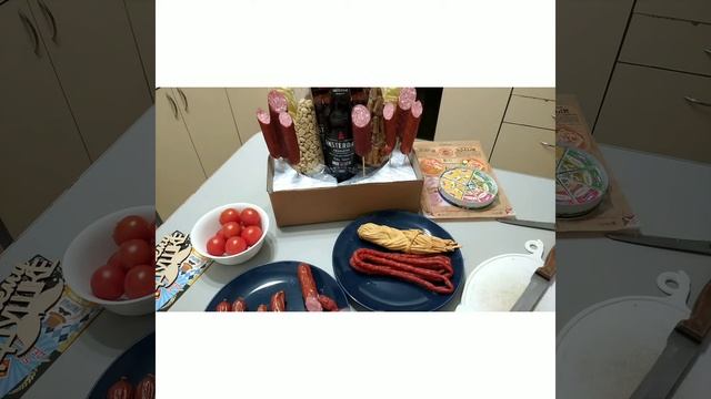 Мужской набор/Мясной набор/Мясной букет/Подарок мужу своими руками