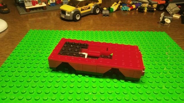 Собираем автомобиль с откидной крышей из Lego