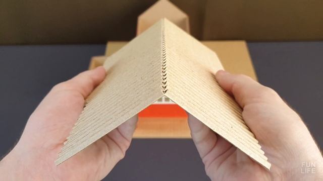 Как сделать деревенский дом из картона? смотреть онлайн