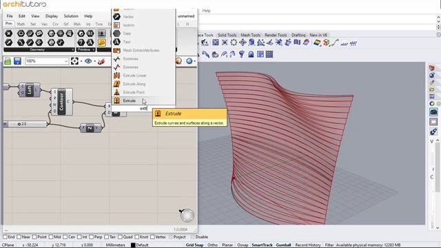 Easy - Parametric Furniture Design Grasshopper Tutorial смотреть онлайн