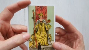 Королева Жезлов. Значение карт таро. Карты двора