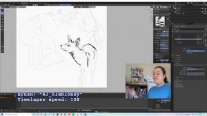 Getting a traditional ink style in grease pencil! (free brush download) Blender 2.9