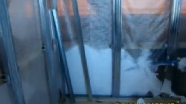 Утепление пеноизолом 6.mp4 смотреть онлайн