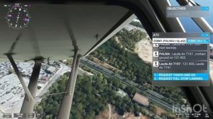 Palma fly around Microsoft flight simulator