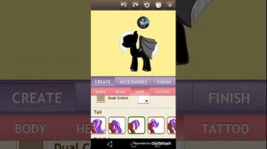 Как убрать глаза в пони креатори на телефоні