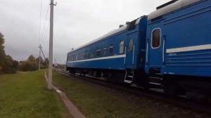 ТЭП70-0206 на перегоне Скрибовцы-Лида