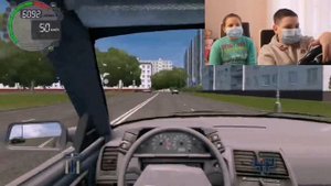 УСТРОИЛСЯ В ТАКСИ В CITY CAR DRIVING + РУЛЬ