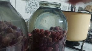 Компот из винограда на зиму.