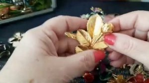 Вальс Цветов или вся моя коллекция цветочных брошей. Коллекция Мананы из Германии.