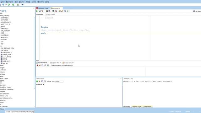 How to Open SQL scripts in SQL developer software . смотреть онлайн