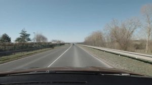 Creil - Eragny (VBR-30 Relaxing Driving in France, No Talking, No Music)