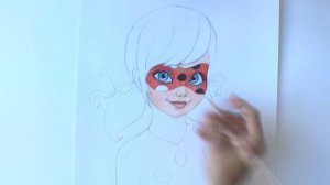 Уроки рисования. Как нарисовать Леди Баг How to draw Miraculous Ladybug | Art School