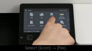 Сканирование и сохранение документов на Canon imageRUNNER C3025i