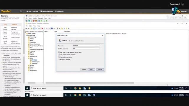 Create User Accounts смотреть онлайн