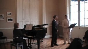 La borrachita (Ignacio Fernandez Esperón) Erick Robles, tenor. Alejandro Ochoa, baritono.