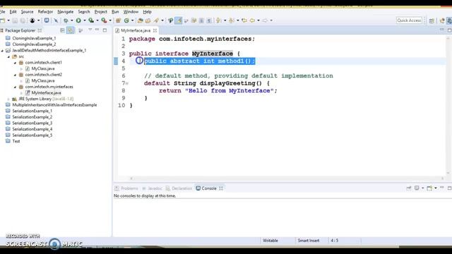 Interface Default Methods in Java 8|Problem with interfaces in Java before java 8