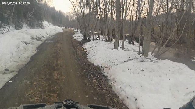 04.05.2023! Сахалин! Часть4! Поездка на квадроцикле CF MOTO X5 HO! на ЛЭП и Водозабор! смотреть онлайн