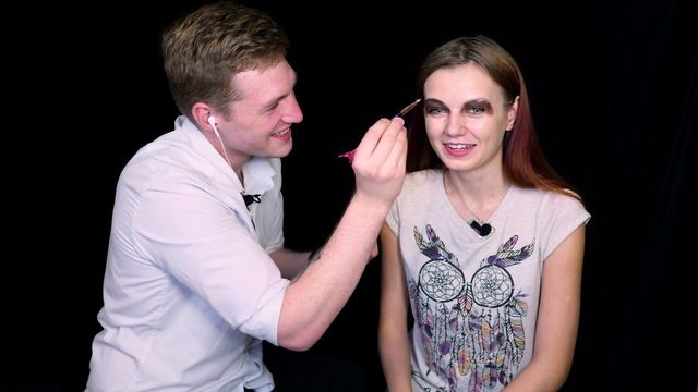ПАРЕНЬ ДЕЛАЕТ МАКИЯЖ. Макияж на слух. Легенда