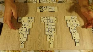 Играть маджонг костями домино .....