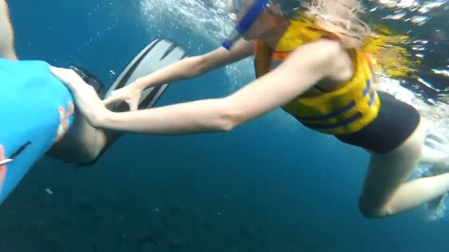 Бали. Снорклинг в Амеде. Затонувший корабль. Часть 44. Snorkeling in Amed