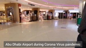 Abu Dhabi International Airport Transit During Corona Pandemic | Flight Landing Etihad Airways