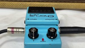 BOSS CE-2 Chorus 1980 Vintage Guitar Pedal Silver Screw Made in Japan ACA